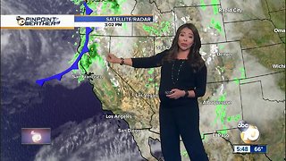 10News Pinpoint Weather with Meteorologist Angelica Campos