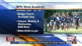 Bakersfield Police Department cadet academy kicks off