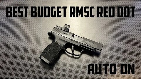 Best Budget RMSC Footprint Auto On Red Dot