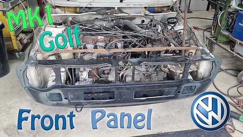 Mk1 Golf Front Panel Replacement | Metal Working | Panel Repair