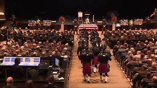 Thousands gather for funeral for fallen Oakland County deputy Eric Overall