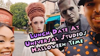 Lunch Date At Universal Studios Hollywood Halloween Time 2022