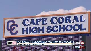 Girl claims sexual assault during class