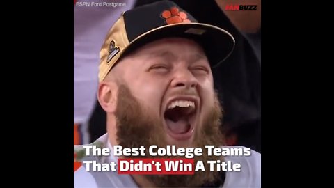 Best College Football Teams To Not Win A Title
