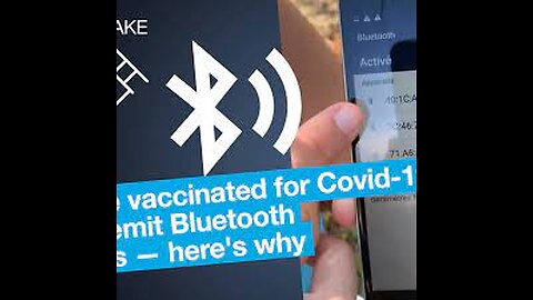 PROOF OF BLUETOOTH IN VACCINES! TURNING HUMANS INTO ROBOTS!!