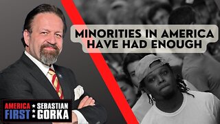 Minorities in America have had enough. Rep. Lee Zeldin with Sebastian Gorka on AMERICA First