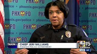 Phoenix Police Chief Jeri Williams responds to New York Times report on officer-involved shootings