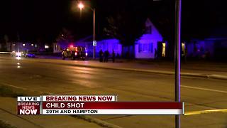 Police: Child shot on Milwaukee's north side