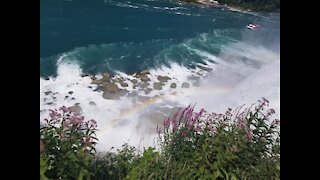 Rainbow Under Niagara Falls