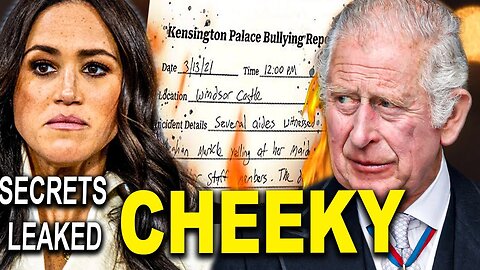 Don't be ARROGANT! King Charles's SECRET WEAP0N UNLEASHED as Meghan's BLACKMAlL PLAN leaked