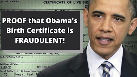 Sheriff Joe Arpaio Releases New Information on Barack Obama's Birth Certificate