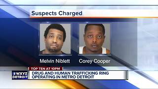 Four charged in metro Detroit opioid drug and human trafficking ring