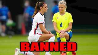 Tokyo 2020 Social Media Team BANNED from Showing Athletes taking a Knee