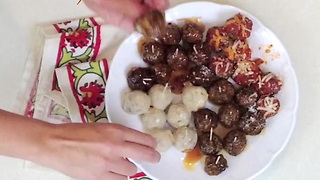 Party Meatballs 4 Ways