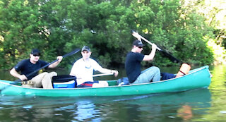river canoe camp with jeff Freeman and stuie!