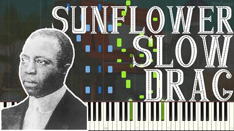 Scott Joplin & Scott Hayden - Sunflower Slow Drag 1901 (Ragtime Piano Synthesia)