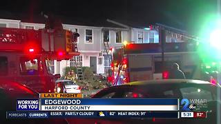 Crews battle two alarm multi home blaze