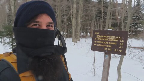 Hiking in the White Mountains in Winter | Fail | Beaver Brook Trail