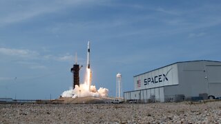 SpaceX Crew Dragon, Now 'Capsule Endeavor,' Docks At Space Station