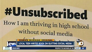 Local teen writes book about quitting social media