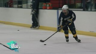 U.S. Women's Hockey Team inspiring local athletes to dream big