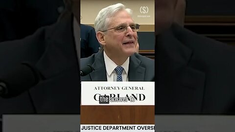 AG Garland: "I Don't Recollect" Discussing Hunter Biden Case With FBI Officials