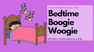 Piano Adventures Lesson Book C - Bedtime Boogie Woogie