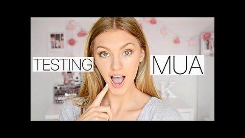 TESTING MUA MAKEUP- Does it work?