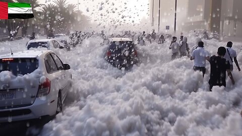 UAE NOW! UAE Weather Alert: Devastating Floods and Hailstorms Hit the Emirates!