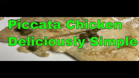 Piccata Chicken Short