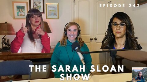 Sarah Sloan Show - 242. Hamas Attack, Taylor Swift’s Relationship, and Lauren Boebert’s Behavior