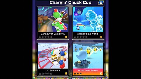 Mario Kart Tour - Chargin’ Chuck Cup Gameplay (Holiday Tour 2023)