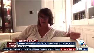 Former Florida resident displaced by Hurricane Harvey