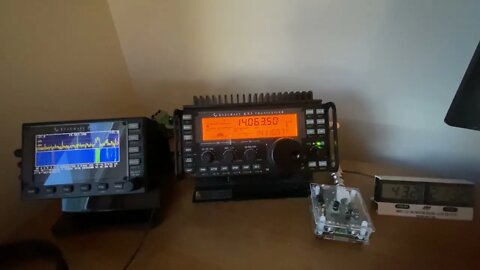 POTA QSO with Bill, K4NYM (our 87th)