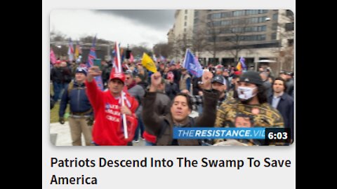 Patriots Descend Into - The Swamp To Save America