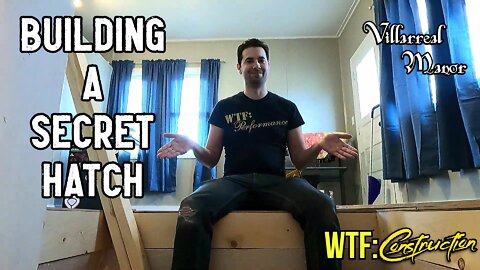 I built a secret hatch to cover the trap door and disguise it as a bed! - WTF:Construction