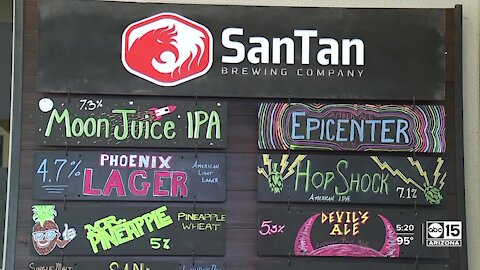 How SanTan Brewing is recycling its CO2 to keep its beer carbonated, and to help out the earth