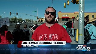 Tucson anti-war committee holds rally to speak against war efforts