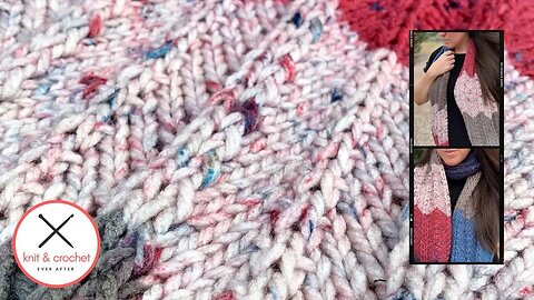 Agate Beginner Knit Scarf Tutorial ~ Giveaway Update
