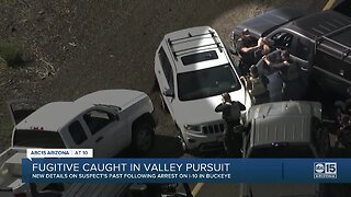 Fugitive caught in Valley pursuit