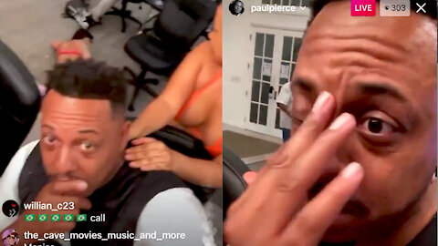 Paul Pierce Gets Roasted By NBA Players For Having WILD IG Live Party With Strippers & IG Models