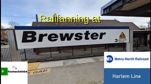 Railfanning at Brewster Station on the Metro North Harlem Line (M3A, M7A & P32)