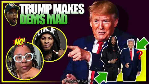 DEMS ARE BIG MAD! | Liberals in PANIC After Waka Flocka Flame's TRUMP Endorsement