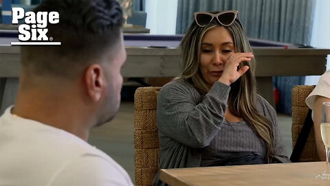 Snooki breaks down in tears during Ronnie Ortiz-Magro's emotional reunion with 'Jersey Shore' cast