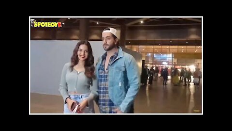 Aly Goni With Girlfriend Jasmin Bhasin Snapped At The Airport
