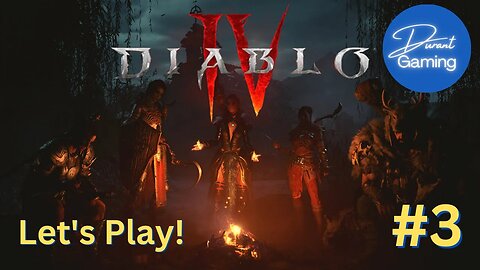 Diablo 4 Beta #3 | Sorcerer Class - Let's Play! | Durant Gaming