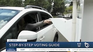 Step-by-step voting guide for San Diegans