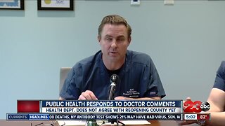 Public Health responds to comments made by Accelerated Urgent Care Doctors to reopen Kern County