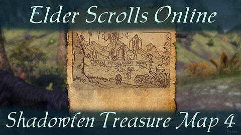 Shadowfen Treasure Map 4 iv [Elder Scrolls Online] ESO