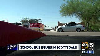 Scottsdale mother upset over late school buses, says children left waiting at bus stop